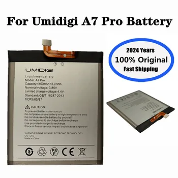 2024 года 4150 мАч A 7 Pro Оригинальный Аккумулятор Для UMI Umidigi A7 Pro A7Pro Высококачественные Сменные Батареи Быстрая Доставка