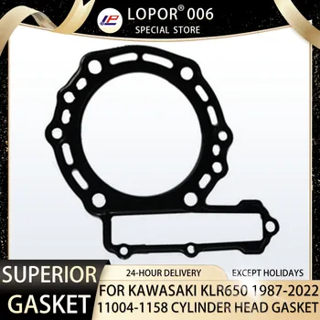 Прокладка головки блока цилиндров картера двигателя мотоцикла Lopor для Kawasaki KLR650 1987-2022 KLR 650 11004-1158