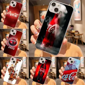 C-Coca-Модный Чехол Для телефона Cola Для Iphone 7 8 Plus X Xr Xs 11 12 13 Se2020 Mini Mobile Iphone 14 Promax Case