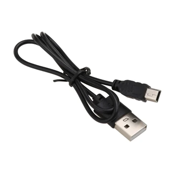 200 мм Портативный черный USB 2.0 с коротким разъемом Mini 5 контактов Кабель для передачи данных Шнур-адаптер для мобильного телефона MP3