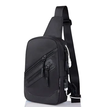 для рюкзака Lava X3 (2022) Поясная сумка через плечо из нейлона, совместимая с электронной книгой, планшетом - Черный