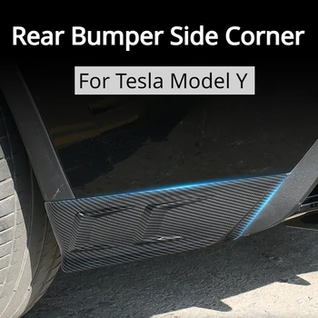 Боковой Угол Заднего Бампера для Tesla Model Y, Задняя Губа, Спойлер В Стиле Thunder, Защита От царапин, Аксессуары Для Модификации Модели