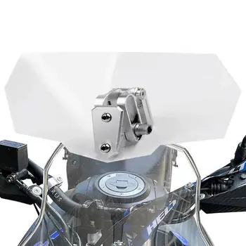 Ветрозащитный экран мотоцикла, ветровое стекло, универсальный ветрозащитный экран мотоцикла для гоночного мотора, небольшие ветровые стекла
