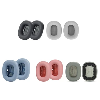 Наушники с губчатым покрытием для Apple Max, 1 пара аксессуаров для ушных вкладышей, темно-серый