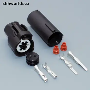 Shhworldsea 2pin автомобильный чехол-косичка для реле давления VTEC Датчик детонации Датчик охлаждающей жидкости штепсельная вилка 00 B20Z 97-01 Prelude H22A 6